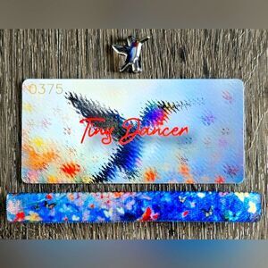 ZOX "TINY DANCER" #375 Birds of a Feather Unredeemed goldie w charm & wristband